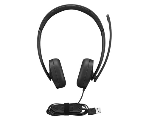 Headset Lenovo 4XD1P83425 Wired Calls/Music 20-20000 Hz 140g - 4XD1P83425