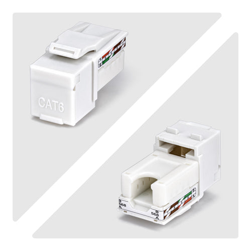 StarTech.com C6KEY110WHE24PK keystone module