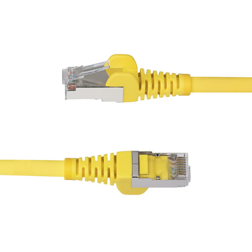 CAT6a Ethernet Cable 10ft Yellow Snagless 10GbE S/FTP 500MHz