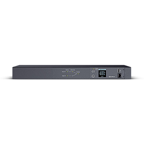 Power Distribution Unit 1U Metered CyberPower PDU24001 10 AC Outlets Horizontal Black