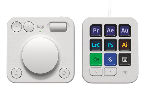 Creative Console Logitech MX Keypad Bluetooth USB MacOS App Integrations - 920-012932