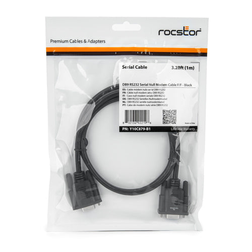 Rocstor Y10C879-B1 serial cable