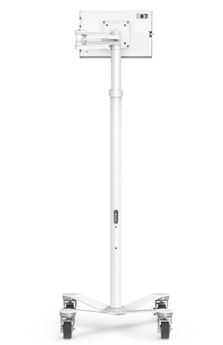 Tablet Security Enclosure Compulocks MCRSTDEXW209APXW White Rolling Cart for iPad 10th and 11th Gen