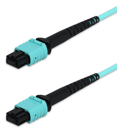 AddOn Networks 3M MPO F/F AQUA OM4 InfiniBand/fibre optic cable
