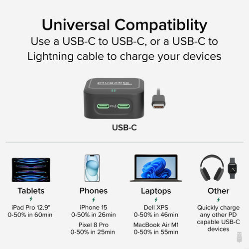Plugable Technologies PS-40C2B mobile device charger