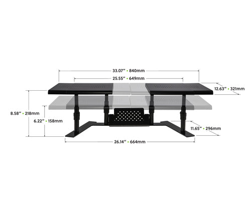 Allsop 31883 monitor mount / stand