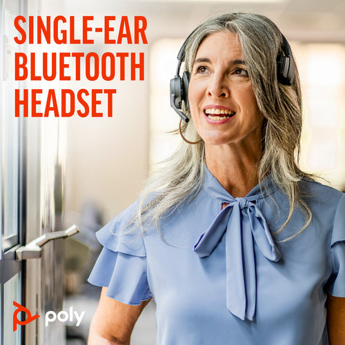 Headset HP Poly Voyager 4310 USB-C Microsoft Teams Certified Wired & Wireless - 77Y95AA