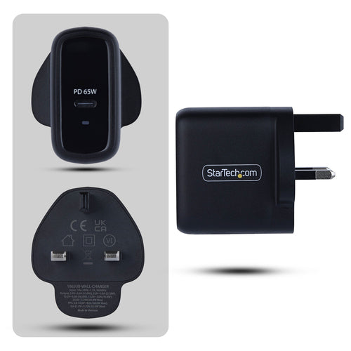 StarTech.com 1065UB-WALL-CHARGER mobile device charger
