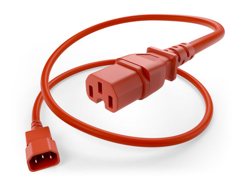 UNC PWCD-C14C15-15A-01F-RED power cable