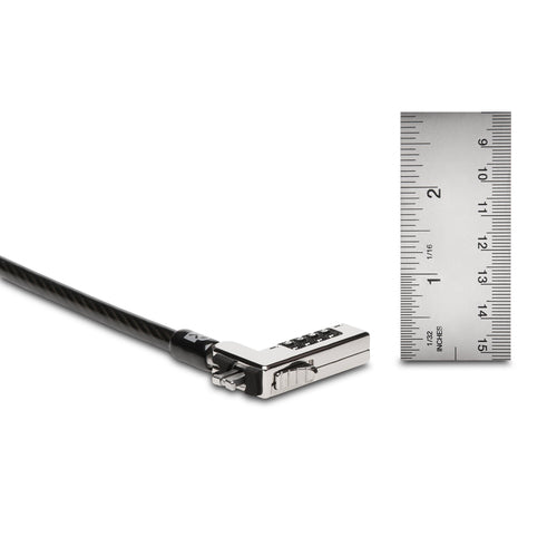 Kensington Slim Combination Ultra Cable Lock 1.8m Black Metallic Security