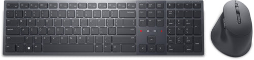 Wireless Keyboard DELL KM900 Bluetooth RF Scissor Switch QWERTY Graphite with Mouse