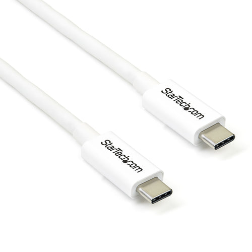 Thunderbolt Cable StarTech TBLT3MM2MW 20Gbps 2m Male to Male USB DisplayPort