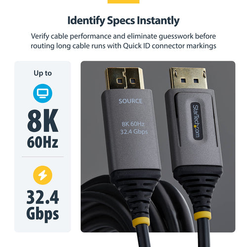 StarTech.com 8K-AOC-40M-DP-CABLE DisplayPort cable