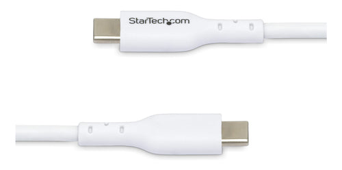 USB-C Charging Cable StarTech.com 2m 60W 3A Power Delivery TPE Jacket - USB2CC2MNCWHE