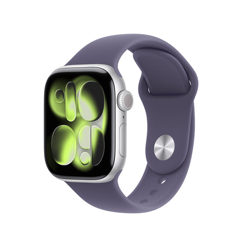 Apple Watch Series 11 GPS + Cellular 42mm Silver Aluminium Touchscreen 64GB Wi-Fi GPS