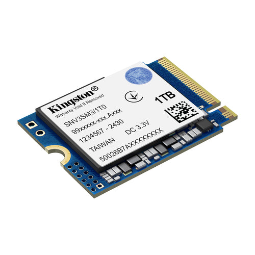 NVMe M.2 SSD Kingston Technology NV3 1TB 6000MB/s M.2 2230 - SNV3SM3/1T0