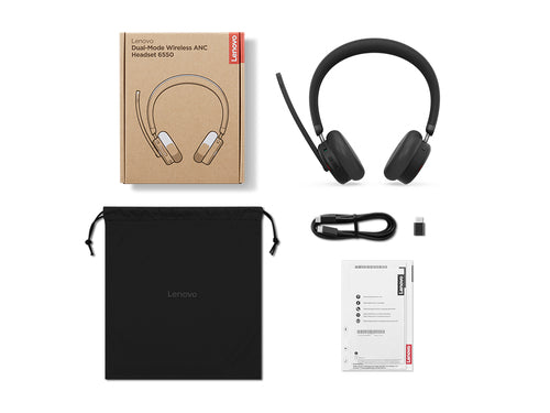 ANC Headset Lenovo 6550 Wireless 20-20000 Hz 165g - 4XD1S19777