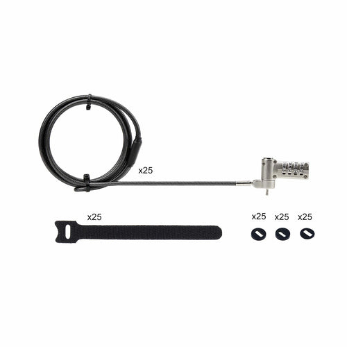 Cable Lock 6.6ft for Laptop Security - StarTech.com Universal Laptop Lock TAA Compliant