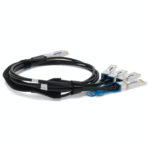 AddOn Networks QSFP28-4SFP28-PDAC1M-FT-AO InfiniBand/fibre optic cable