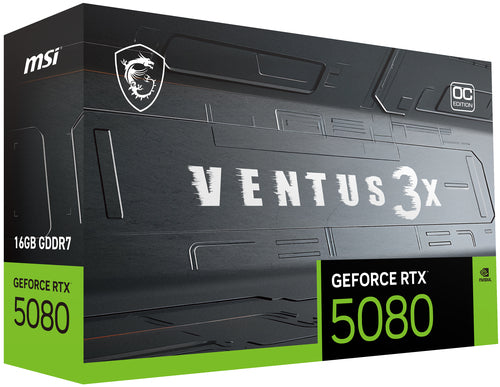 MSI VENTUS GeForce RTX 5080 16G 3X OC