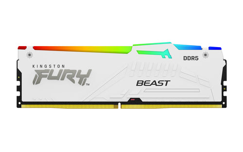 Memory Module Kingston FURY Beast 64GB DDR5 6000MT/s CL30 DIMM RGB - KF560C30BWEAK2-64