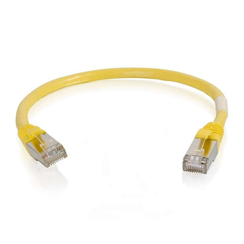 Cat6 Networking Cable C2G 2ft S/UTP RJ-45 Yellow 0.6m