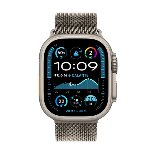 Apple Watch Ultra 2 GPS + Cellular 49mm OLED Touchscreen 64GB Natural Titanium Case