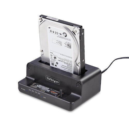 M.2 NVMe to SATA Drive Duplicator StarTech.com 27GB/min Dual Bay Cloner