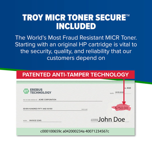 TROY 4001dn MICR