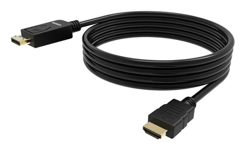 Video Cable Adapter Vision TC 2MDPHDMI8K/BL 2m HDMI DisplayPort Male - TC 2MDPHDMI8K/BL