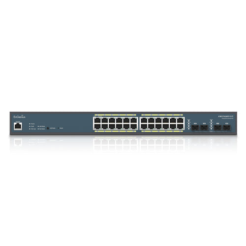 Managed Switch EnGenius EWS7928FP-FIT 24-Port Gigabit PoE 410W 4x SFP