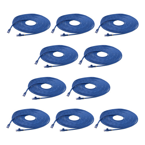 Networking Cable StarTech.com CAT6 25 Feet Snagless RJ45 U/UTP 10-Pack