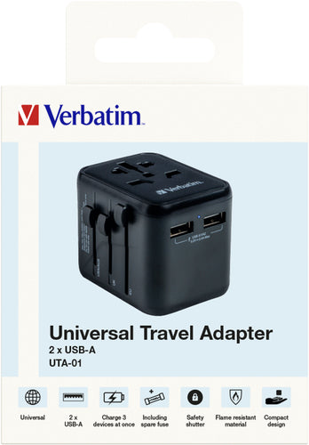 Verbatim 49543 power plug adapter