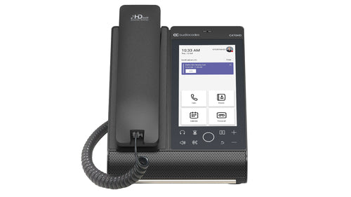 IP Phone AudioCodes C470HD Total Touch PoE GbE Bluetooth