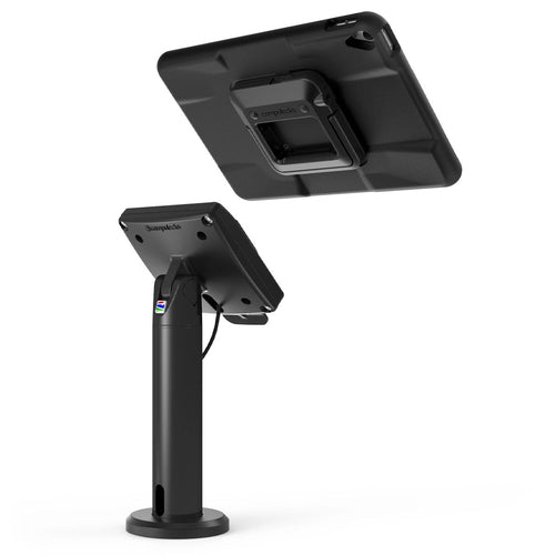 Compulocks iPad 10.9" (10th Gen) PowerMove Tilting Stand - Tablet Security Enclosure - Black