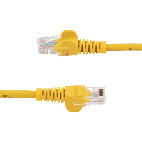 StarTech.com 25 ft Yellow Snagless Category 5e (350 MHz) UTP Patch Cable networking cable