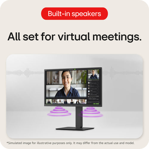 LG 24BA650-B computer monitor