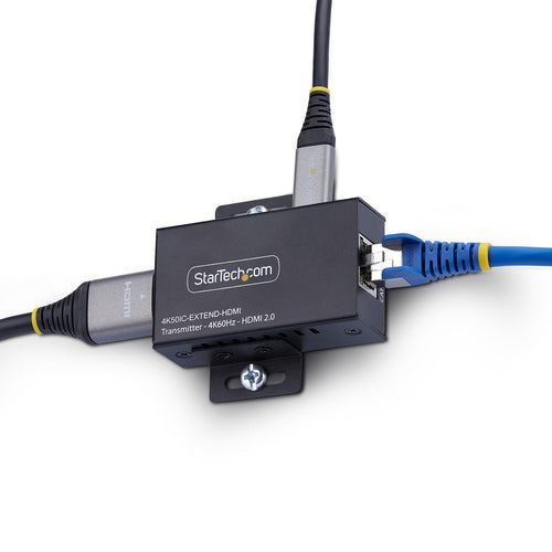 HDMI Extender 4K 60Hz Over CAT5e/CAT6 Transmitter Receiver Kit