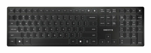 Keyboard CHERRY KW 9100 SLIM Full-size Wired Wireless USB RF Bluetooth - JK-9100US-2