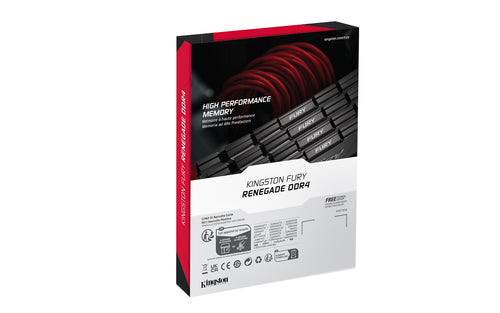 Memory Module Kingston FURY Renegade 32GB 3600MT/s DDR4 CL16 Kit of 2 - KF436C16RB12K2/32