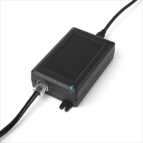 Power Over Ethernet Adapter 10/100/1000 Black 65mm Compact Design