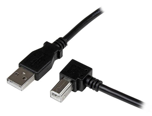 USB Cable StarTech.com USBAB3MR 3m USB 2.0 A to Right Angle B - USBAB3MR