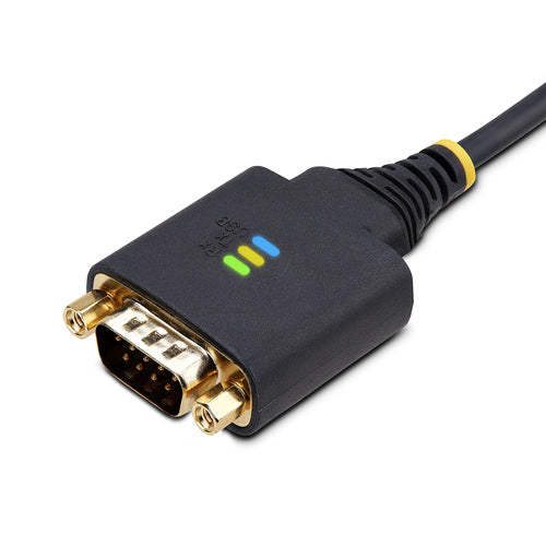 USB to Serial Adapter Cable 10ft FTDI IC Black