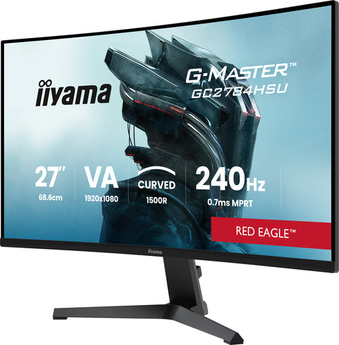 LCD Monitor iiyama G-MASTER GC2784HSU-B1 27-Inch 1920x1080 Full HD Black - GC2784HSU-B1