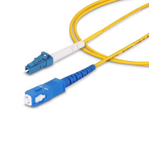 Fiber Optic Cable StarTech.com SPSMLCSC-OS2-2M 2m LC to SC 40G 100G Bend Insensitive - SPSMLCSC-OS2-2M