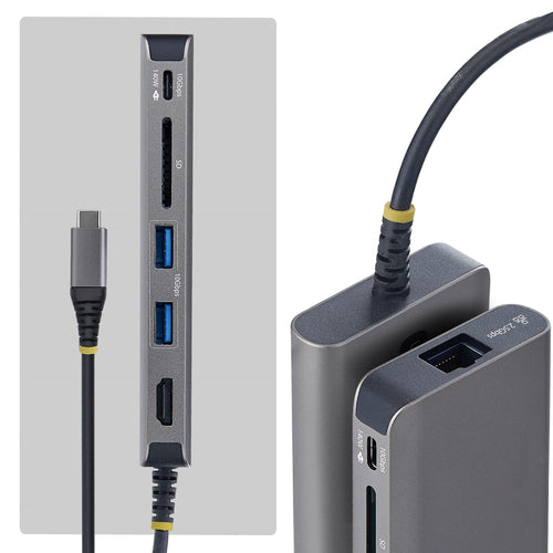 USB-C Multiport Adapter StarTech 177B 4K 60Hz 140W PD 3-Port Hub - 177B-USBC-MULTIPORT