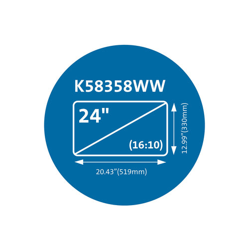 Display Privacy Filter Kensington K58358WW 24-Inch Anti-Glare Magnetic