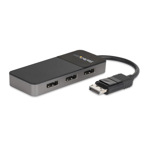 DisplayPort 1.4 Video Splitter 3 Port Multi-Monitor-Adapter 4K 8K Ultra HD
