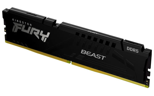 Memory Module Kingston FURY Beast 32GB 5600MT/s DDR5 CL36 DIMM Black - KF556C36BBE-32