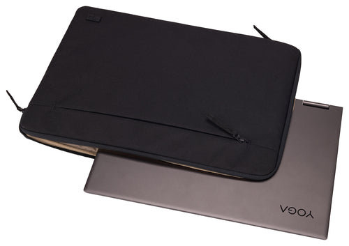 15 Inch Case Logic Invigo Eco Sleeve Case Black Lightweight Design